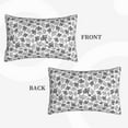 thumbnail image 2 of Sikiie Snake Print Plush Pillow Cover, Wrinkle-proof and Stain-resistant Pillow Protector without Pillow Core, Home Decoration-16"x24", 2 of 6