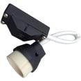 thumbnail image 5 of 10 Pieces GU10 Ceramic Sockets with Connector Cable 2A 250V Lamp Socket GU10 Socket Base Adapter with Insulated Cables, 5 of 5