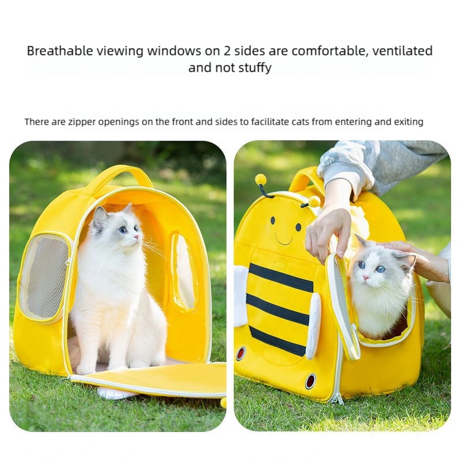 Pet Backpack for Cats & Dogs | Large Capacity, Breathable, Portable | 32x22x38cm