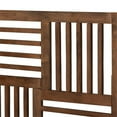 thumbnail image 4 of Baxton Studio Gemma Walnut Brown Finished Wood Twin Size Platform Bed, 4 of 9
