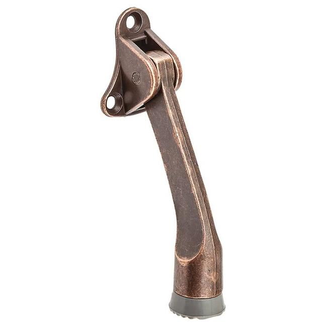National Hardware 7178353 4 in. Kickdown Door Stops Antique Bronze