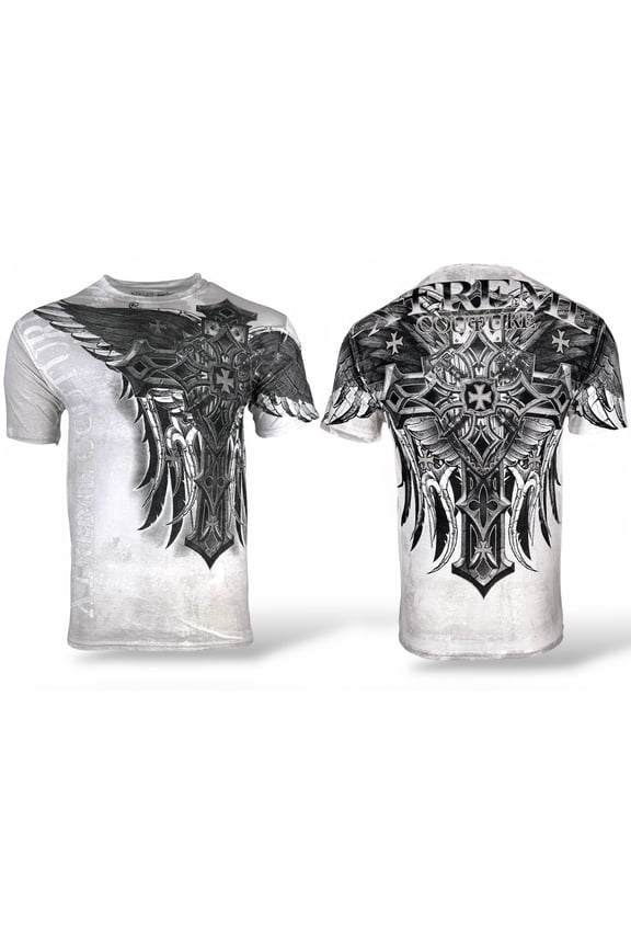 by Affliction Men's T-Shirt Battledome