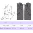 thumbnail image 3 of Compression Arthritis Gloves Joint Pain Relief Care Therapy Fingers Accessory, 3 of 8