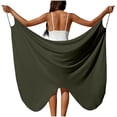 thumbnail image 2 of Jacenvly Hauts pour Femmes Tendance Liquidation Sortie de Plage pour Femmes avec Taille et Drapé Transparent Hauts pour Femmes Liquidation, 2 of 10