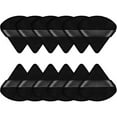 thumbnail image 1 of Surrme 12 Pieces Powder Puff Face Triangle Makeup Puff for Loose Powder Soft Body Cosmetic Foundation Sponge Mineral Powder Wet Dry Makeup Tool(Black,Small), 1 of 6