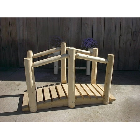 Furniture Barn USA™ White Cedar Log Bridge