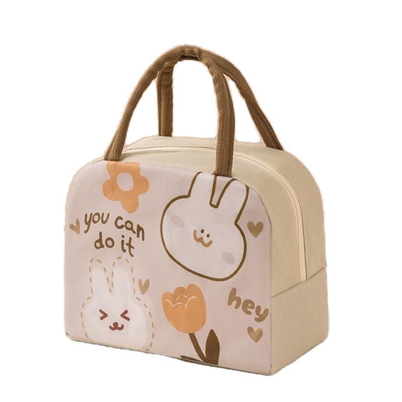 Vintage Skull Kids Lunch Box Insulated Lunch Bag For Boys Girls,Gold Waterproof LunchBox Cooler Tote Bag for School, Work, Picnic