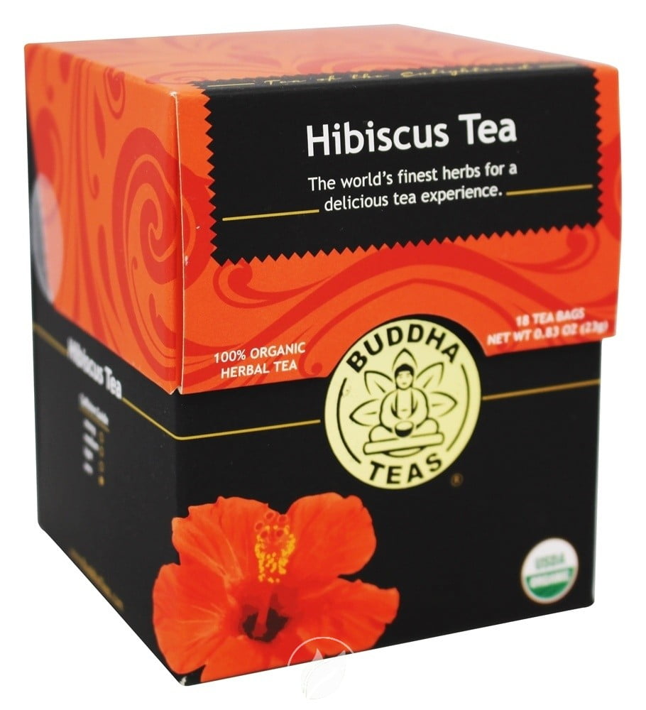 Buddha Teas Organic Hibiscus 18 Bag