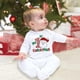 thumbnail image 2 of Body con estampado de Papá Noel para bebé, ropa de dormir para recién nacido, mono de manga larga para invierno, 2 of 4
