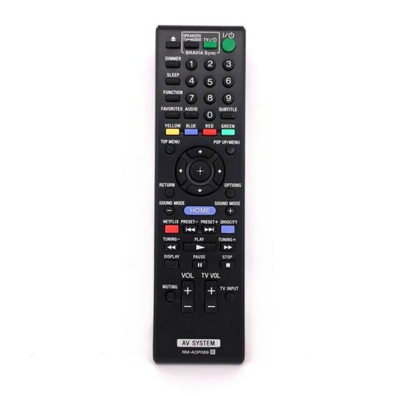 New Replace RM-ADP069 For AUDIO SYSTEM Remote Control BDV-N790W HB-DE3100