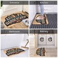 thumbnail image 6 of Front Door Mat Indoor Outdoor Outside Entrance - 16*24in Washable Barbershop Thin Bathroom Rugs Fit Under Door, Bath Rugs for Bathroom, Kitchen Rugs Mats for Floor, 6 of 6
