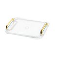 thumbnail image 4 of veasfak Serving Tray Rectangular Bathroom Organizer for Restaurant Hotel Living Room M, 4 of 9