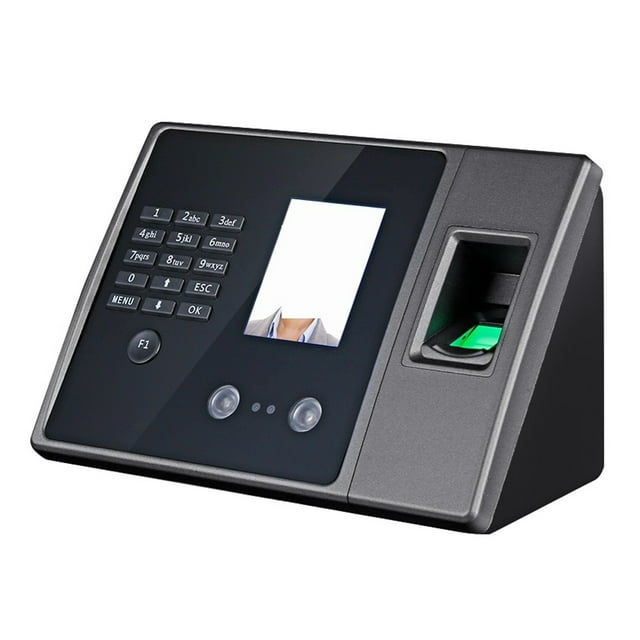 Time Clock,Attendence Machine,Time Clocks For Employees Small Business With Face, Finger Scan, Password Office Time Time Attendance Machine ,Easy Operate
