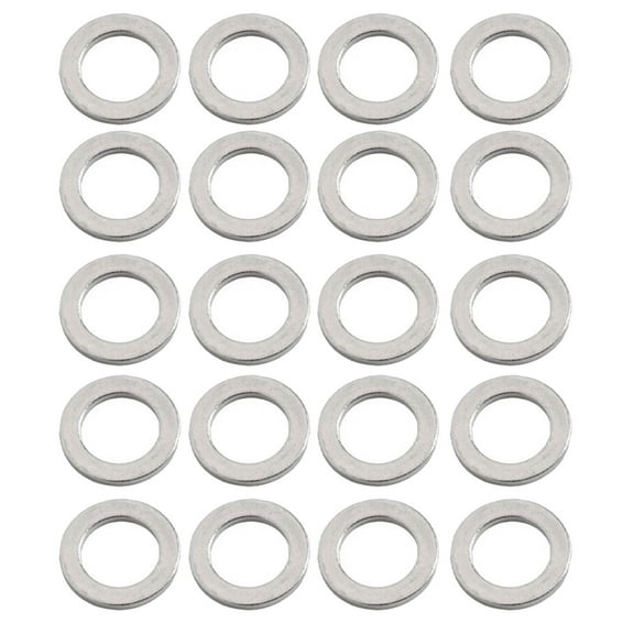 14MM Aluminum Oil Drain Plug Seal Washers 94109-14000 94109-12000 Auto Engine Gasket 20Pcs
