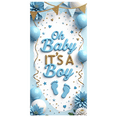 thumbnail image 5 of Blue Theme Baby Shower Banner Boy Announcement Decorative Banner Gender Reveal Decoration for Baby Shower Party Celebration Event, 5 of 8