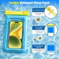 thumbnail image 4 of Funda para teléfono Rynapac, impermeable, flotante, 8.5 pulgadas, paquete de 2, 4 of 9