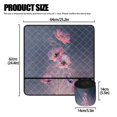 thumbnail image 5 of HELLHERO Sewing Machine Mat Soft Pink Poppy Removable Storage Bag Durable Scratches Proof to Keep Sewing Accessories, 5 of 5