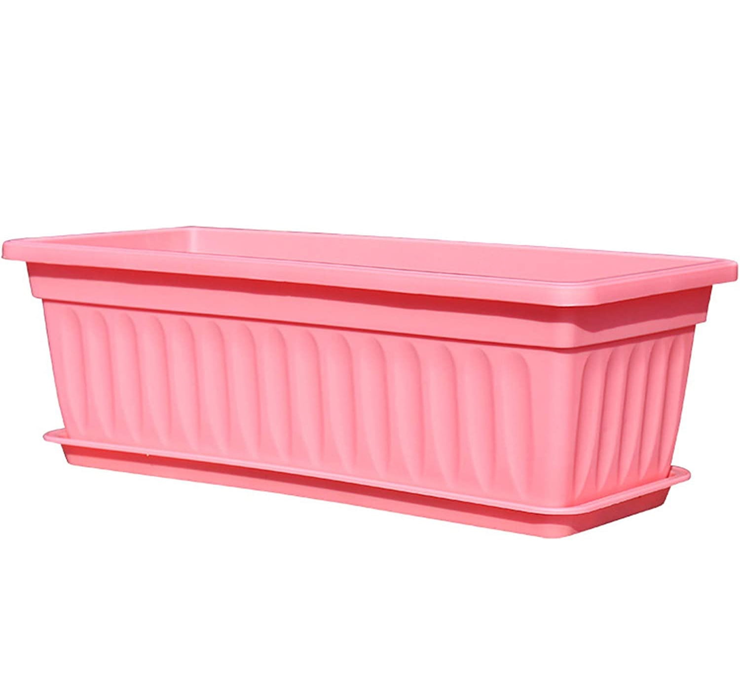 NOGIS Window Box Planter, 17 Inches Flower Window Box Rectangular