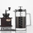 thumbnail image 4 of Double Layer High Borosilicate Glass Press Pot With Scale, 4 of 5