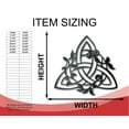 thumbnail image 2 of Metal Triquetra Wall Art - Metal Celtic Sign - 14 Color Options 42, 2 of 5