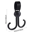 thumbnail image 3 of Heavy Duty Wall Hooks For Home Organization And Storage With Strong Stainless Steel Design And Damage Free Installation, 3 of 5