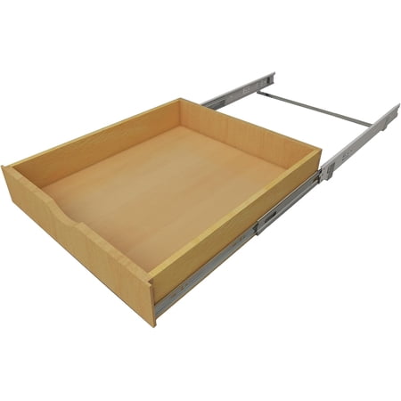 ELYSIAN 20 inch Width Kitchen Bottom Mount Soft Close Pull/Roll Out Organizer Drawer with Under Cabinet Sliding Shelf and Fully Assembled Wooden Storage for Cooking Utensil
