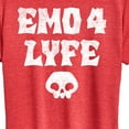 thumbnail image 3 of Instant Message - Emo 4 Lyfe  - Women's Short Sleeve Graphic T-Shirt, 3 of 6