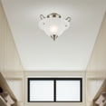 thumbnail image 3 of Livex Lighting Coronado Ceiling Mount in Brushed Nickel, 3 of 11