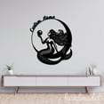 thumbnail image 4 of Handmadetneonsign Mermaid On The Moon Metal Wall Art Light, Mermaid Metal Sign Wall Decor, Home Metal Decor 62280, 4 of 5