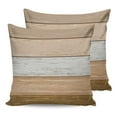 thumbnail image 7 of Outdoor Throw Pillow Cover Farmhouse Brown Gradient Wooden Plank Waterproof Cushion Covers 2 Pack Rustic Wood Grain Board Pillow Cases Home Decoration for Patio Garden Couch Sofa, 7 of 7