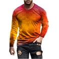 thumbnail image 3 of DDAPJ pyju 3D Print T-Shirts for Men ,Plus Size Long Sleeve Crewneck Shirts Tie Dye Print Casual Pullover Tops Fall Fashion Streetwear - 5XL, 3 of 6