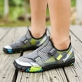 thumbnail image 2 of Ymyiu Baby Shoes Quick Drying Water Shoes for Baby Boys and Girls Beach Water Sports Lightweight Slip On Walking Shoes Size 12.5(Grey, Little Kids 12.5), 2 of 9