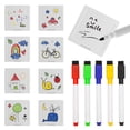 thumbnail image 1 of Pizarra blanca de lona Toy PicassoTiles con 8 azulejos magnéticos, 1 of 6
