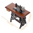 thumbnail image 2 of Mini Machine à Coudre Ornement Machine à Coudre Jouet de Tailleur Accessoires de Meubles de Maison, 2 of 7