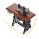 thumbnail image 2 of KAKOWELY Mini máquina de coser, adorno, máquina de coser, juguete de sastre, mini muebles para casa, accesorios, 2 of 4