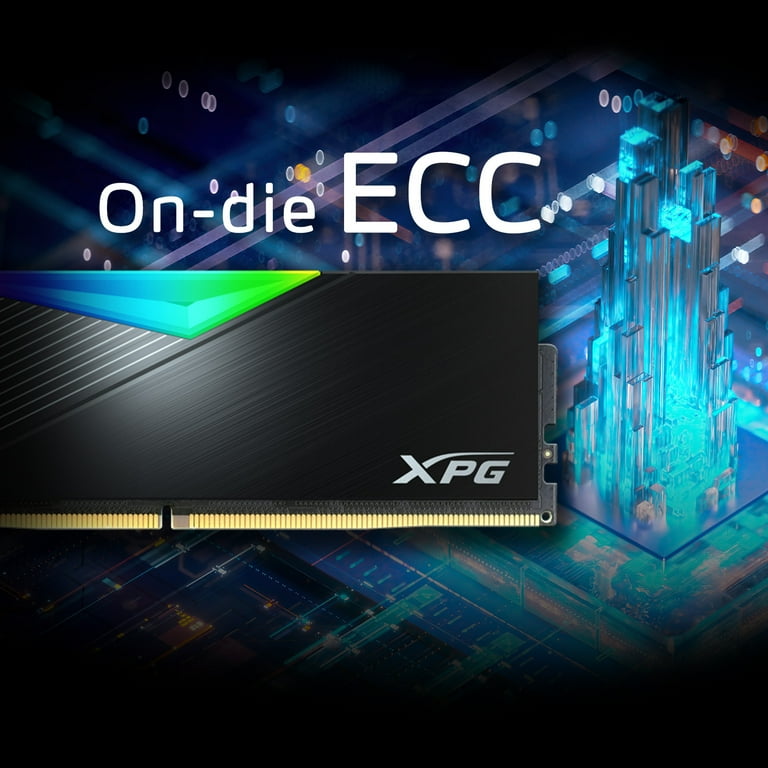 XPG LANCER RGB DDR5 DRAM 32GB 2x16GB 5200MHz CL38 Black Heatsink