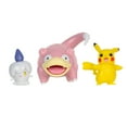 thumbnail image 3 of Pokemon Battle Figure 3 Pack - Features 2-inch Pikachu and Litwick and 3-inch Slowpoke Battle Figures, 3 of 9