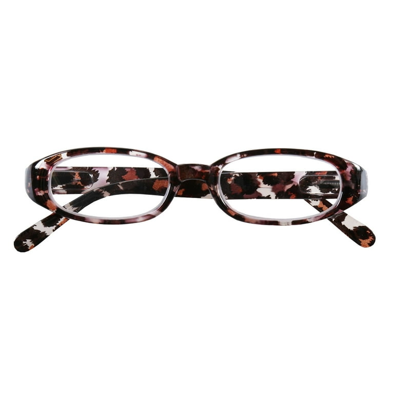 COUGAR SUNGLASSES Women's Animal Print Reading Glasses up to 6.0X  Magnification - Giraffe - Magnification 6.0