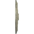 thumbnail image 4 of Ekena Millwork 27"OD x 2 1/2"P Brunswick Ceiling Medallion (Fits Canopies up to 4 1/2"), Hand-Painted Castle Stone Crackle, 4 of 5