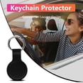 thumbnail image 2 of Funda protectora de silicona para Apple Airtags Locator Cover Case Black Hugtrwg Para estrenar, 2 of 8
