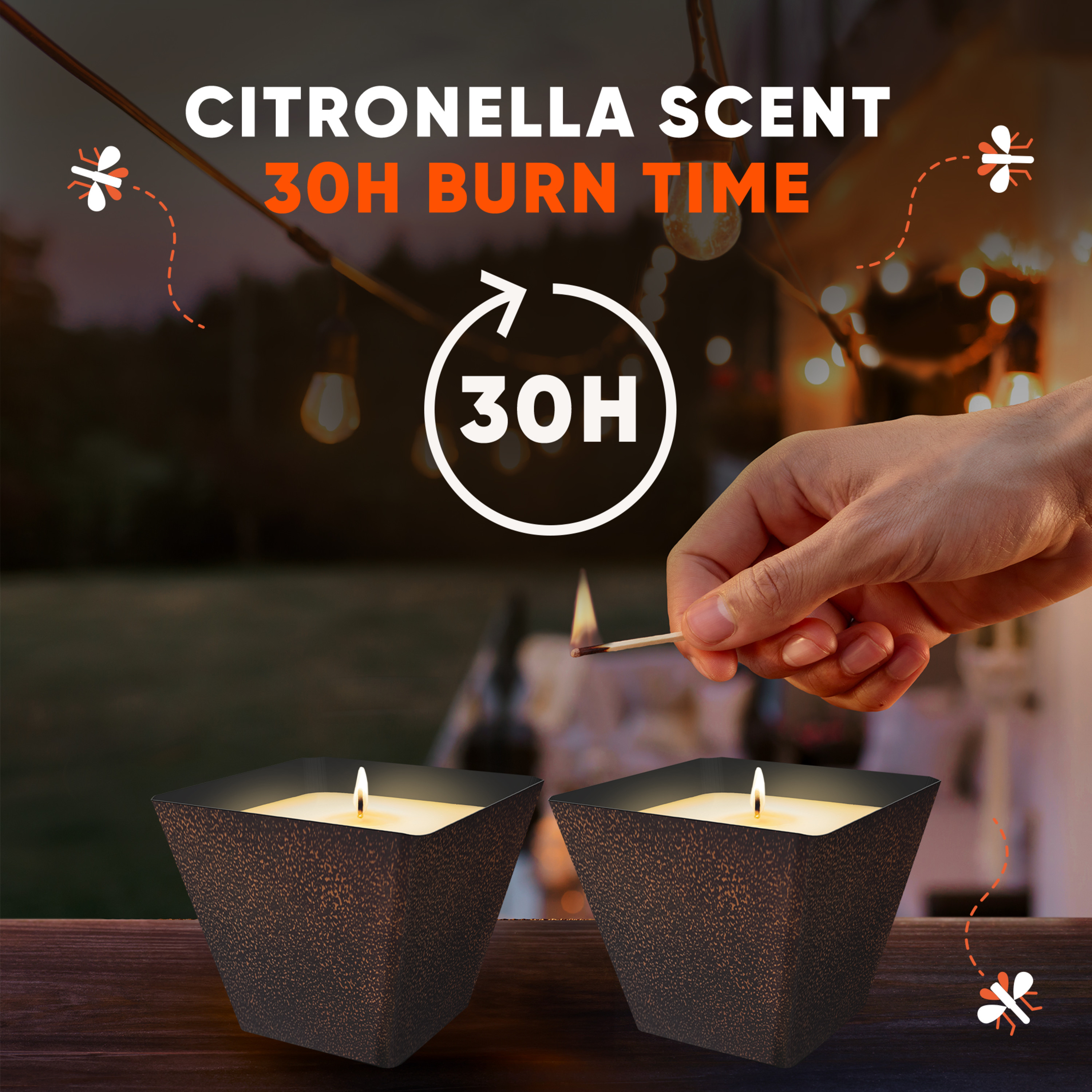 Citronella Camp Candle – Sasquatch The Legend