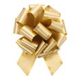 thumbnail image 1 of Lazo gigante de 16 pulgadas, gran lazo metálico con borde dorado para regalos de boda, envoltura de regalos de Navidad, dorado, 1 of 6