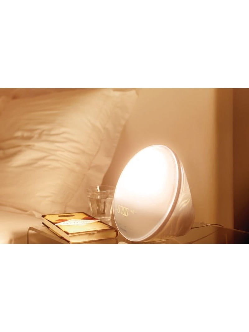 Philips Wake-up Light with Sunrise & Sunset, HF3520/60 - Walmart.com