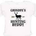 thumbnail image 4 of Inktastic Bow Hunter Grandpa Hunting Buddy Boys Long Sleeve Baby Bodysuit, 4 of 5