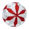 thumbnail image 4 of Kurt Adler 80MM Glass Red, White and Silver 6-Piece Ball Ornament Set, 4 of 4