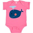 thumbnail image 3 of Inktastic Whale Cute Blue Boys or Girls Baby Bodysuit, 3 of 5