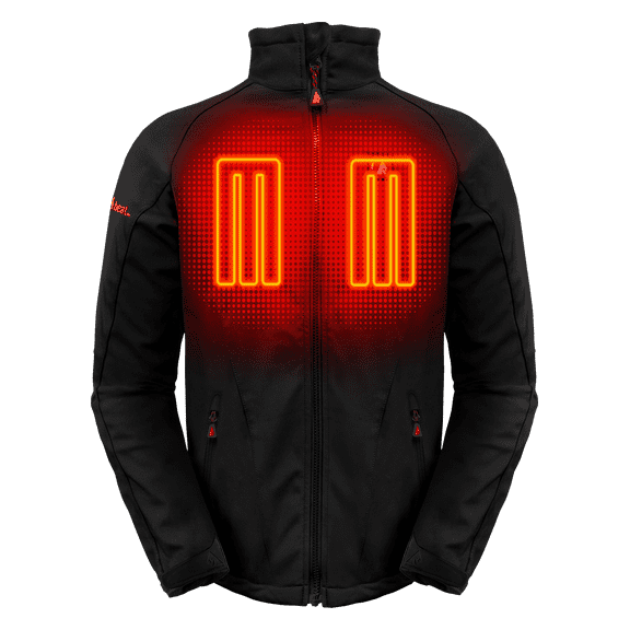 Pre-Owned ActionHeat AH-JKT-5V-01-XXL Men's 5V Battery Heated Jacket, 2XL Black