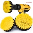 thumbnail image 2 of Juego de 4 cepillos para taladro, cepillos eléctricos, kit de cepillos de limpieza para superficies de baño, azulejos, lechada, pisos, ladrillo, mármol, automóvil, 2 of 5