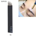 thumbnail image 1 of Salmue Maquillaje Manual de Las Agujas del Tatuaje de la ceja, 50pcs Microblading Agujas de la ceja Ojos de la ceja Labios Agujas del Tatuaje 9/12/14/16/21 Pines (16) Pestañas Bordadas Fugacal NO, 1 of 7