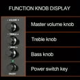 thumbnail image 4 of 3W Treble And Bass Independent Adjustment Mini Subwoofer, Rear 3 Inch Bass Speaker DV 5V And USB 5V Wired Speaker, Tablet PC for Cellphone, 4 of 9